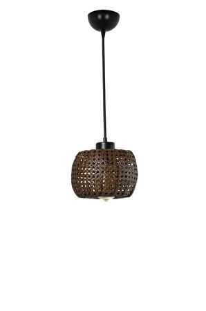 TIGER TEKLİ CEVİZ RATTAN SARKIT