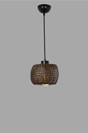 TIGER TEKLİ CEVİZ RATTAN SARKIT