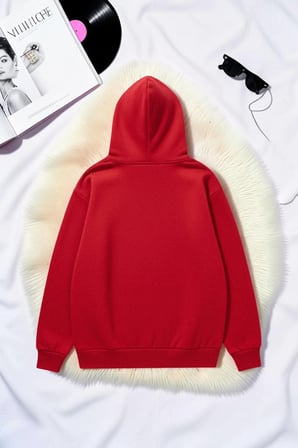 Unisex Ars Longa Vita Brevis Baskılı Oversize Hoodie Kapüşonlu Sweatshirt