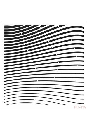 Hd139 Home Dekor Stencil 45x45