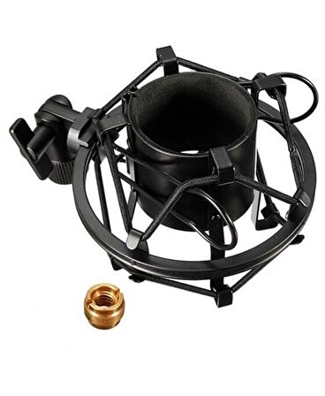 Lastvoice SHM-01 PRO Metal Stüdyo Mikrofon Shock Mount Tutucu 