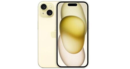 Yenilenmiş iPhone 15 256 GB Sarı B Kalite Cep Telefonu