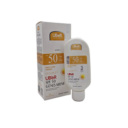 UBER SPF 50 Güneş Kremi + Sensyderm Aloe Vera Güneş Sonrası Jel (100 + 200 mL)