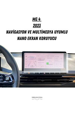 MG 4 2023 Multimedya ve Navigasyon Uyumlu Nano Ekran Koruyucu