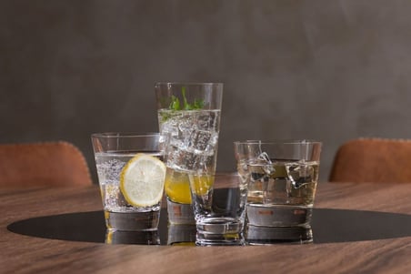 Rona Solar Viski, Kokteyl ve Su Bardağı - 330 ml - 6'lı Set | Slovak İşçiliği, Avrupa Üretimi