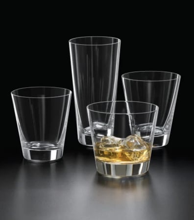 Rona Solar Viski, Kokteyl ve Su Bardağı - 330 ml - 6'lı Set | Slovak İşçiliği, Avrupa Üretimi