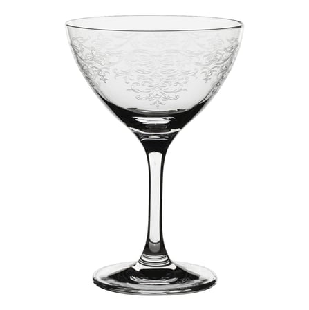 Rona Classic Cocktails Martini Kadehi - Lace - 250 ml - 6'lı Set | Slovak İşçiliği, Avrupa Üretimi
