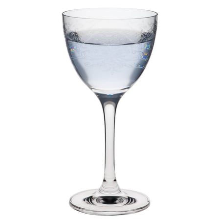 Rona Classic Cocktails "Nick & Nora" Kokteyl Kadehi - Lace - 160 ml - 6'lı Set | Slovak İşçiliği, Avrupa Üretimi