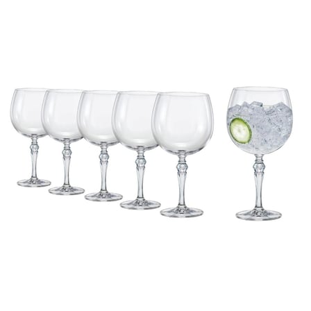 Rona Specials Gin & Tonic Kadehi - 630 ml - 6lı Set | Slovak İşçiliği, Avrupa Üretimi