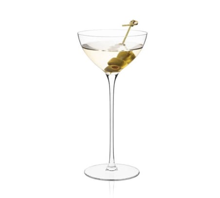Rona Diverto Martini Kadehi - 200 ml - 6lı Set | Slovak İşçiliği, Avrupa Üretimi