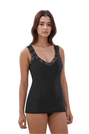 Kadın Kaşkorse Modal Pamuklu Likralı Bralet Kaplı 2'li Sütyen Atlet Q6K6K5T2KA