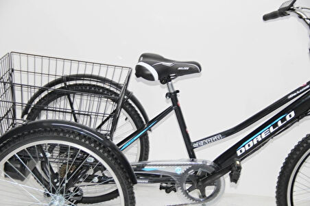 Dorello Elektriklicargo Bisikleti 48 Dc. 1000 Watt Cargo Bisikleti 3 Tekerlek