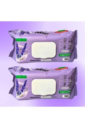Extra Doğal Lavanta Yağı Yüzey Temizlik Havlusu 100'lü 2x100 200 Yaprak