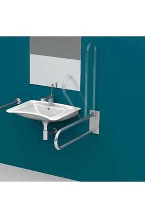 Standart Engelli Mafsallı Tutunma Barı Çap 32mm 