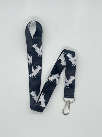 Kartal Temalı Boyun İpi 