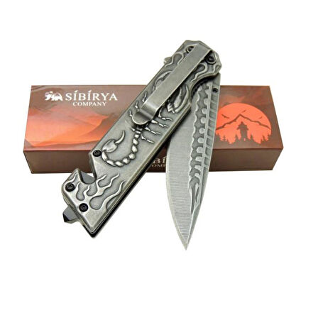 Sibirya Füme Akrep Çakı 