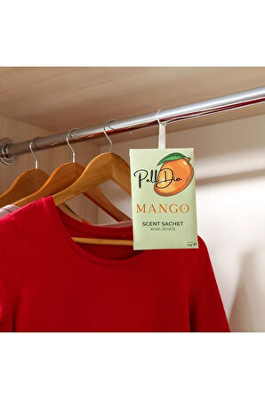 5'li Mango Dolap Ayakkabılık Ve Çekmece Parfümlü Kese Kokusu Oda Koku Kesesi