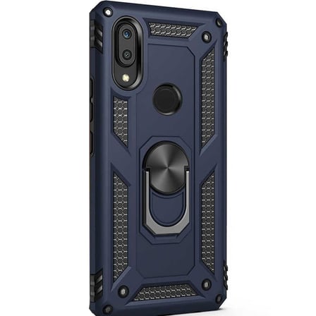 Gpack Xiaomi Redmi 7 Kılıf Vega Standlı Yüzüklü MıknatıslıNano Glass