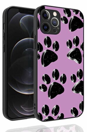 Apple iPhone 12 Pro Kılıf Desenli Kamera Korumalı Nora Silikon Kapak