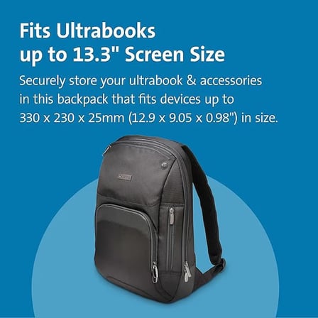 Kensington Triple Trek Ultrabook Optimize Sırt Çantası