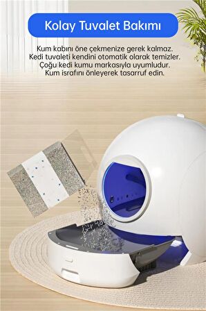 ELS Pet S30 Pro 2. Nesil Otomatik Akıllı Kedi Tuvaleti