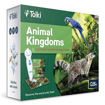 Tolki Animal Kingdoms Electronic Talking Pen with a Book