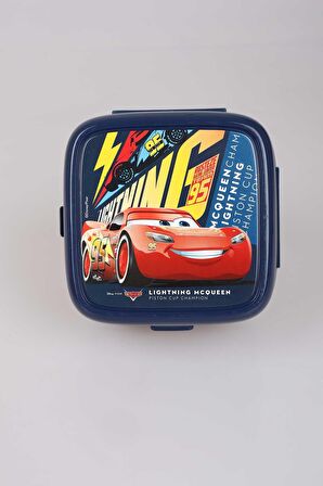 LİSANSLI CARS TRITAN MATARA 500 ML VE 2 KATLI BESLENME KABI/LUNCH BOX SETİ 