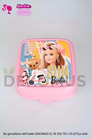 LİSANSLI BARBIE 2 KATLI BESLENME KUTUSU *SMART LUNCH BOX* INSPIRE