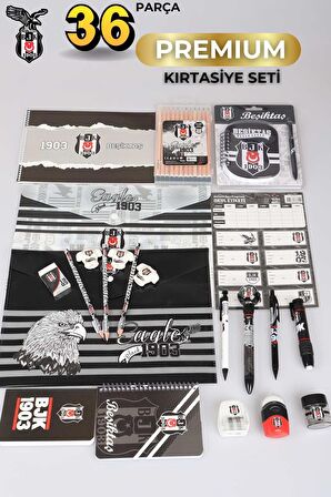 LİSANSLI BEŞİKTAŞ 36 PARÇA PREMIUM KIRTASİYE SETİ