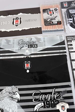 LİSANSLI BEŞİKTAŞ 36 PARÇA PREMIUM KIRTASİYE SETİ