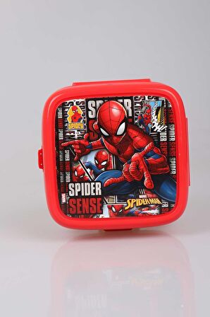 LİSANSLI SPIDERMAN 500 ML TRITAN MATARA VE 2 KATLI BESLENME KUTUSU / LUNCH BOX SETİ