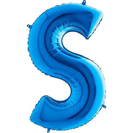 FOLYO BALON S HARF MAVİ 102CM