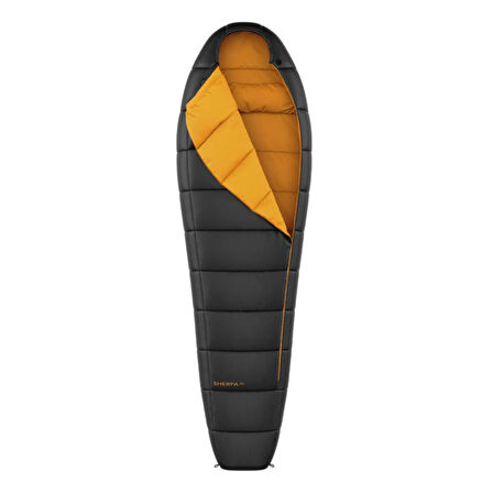 Hannah Sherpa 300 Uyku Tulumu - Sol Jet Black-İnca Gold-190L