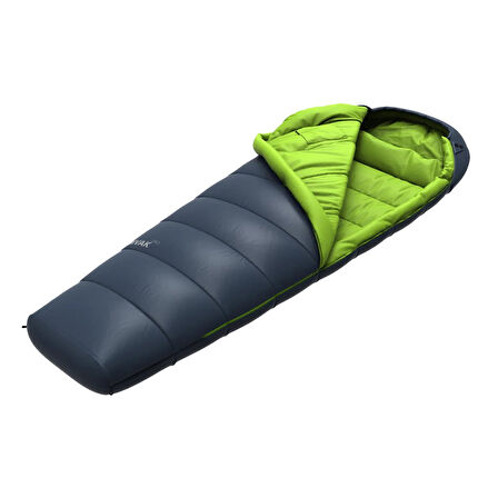 Hannah Bivak 240 Uyku Tulumu - Sol Midnight Navy-Lime-190L