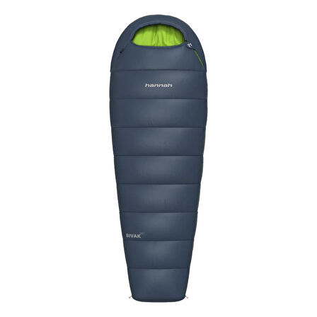 Hannah Bivak 240 Uyku Tulumu - Sağ Midnight Navy-Lime-190P
