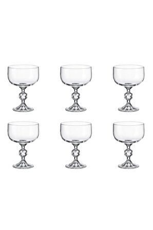 Bohemia Kristal Claudia Dondurma Çerezlik Kase 6 Adet 200 ml