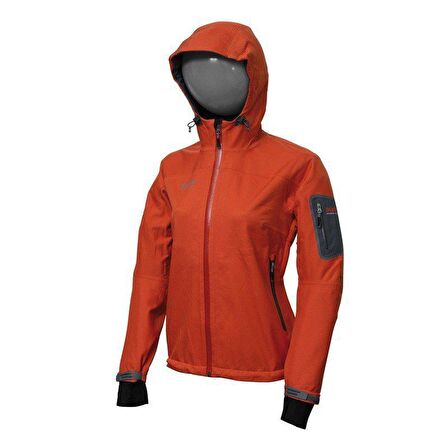PINGUIN HOODY TURUNCU SOFTSHELL Kadın MONT