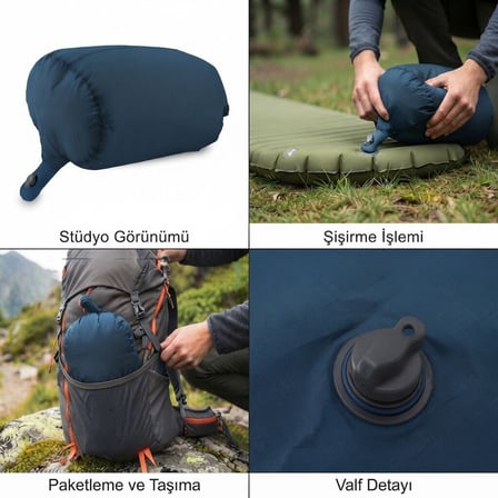 PINGUIN AIR BAG MAVI SISME YASTIK