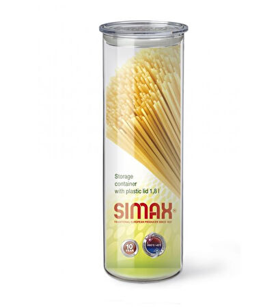 Simax Şeffaf Kapakli Kavanoz 1,80 Lt  