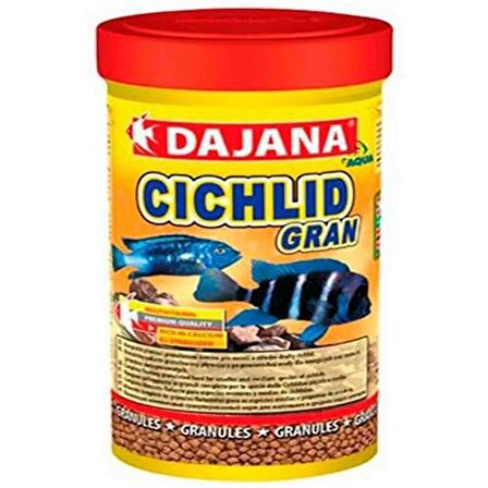 Dajana Cichlid Gran Akvaryum Balık Yemi 250 ml