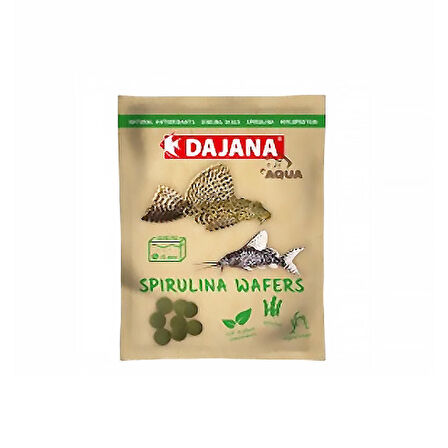 Dajana Spirulina Wafers Yem 80 Ml 25 Gr Skt: 11/2025