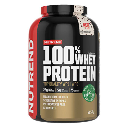 Nutrend %100 Whey Protein 2250 Gr