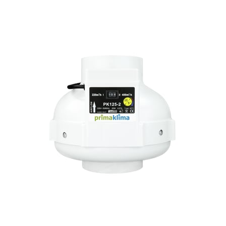 Prima Klima PK125-2 Fan 400 m3/h 125 mm 2 Hız Modu