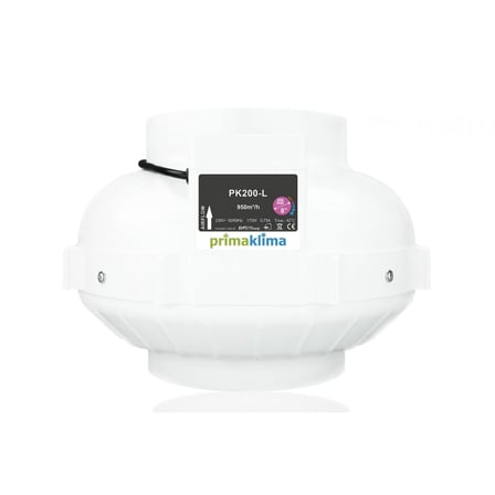 Prima Klima PK200-L Fan 950 m3/h 200 mm