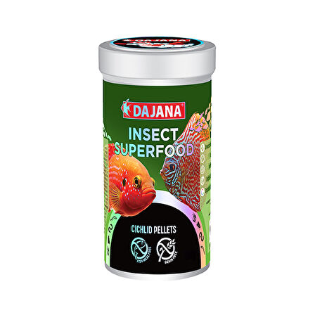 Dajana Isf Cichlid Pellets 250 Ml
