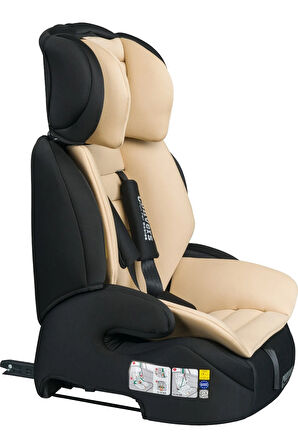 Crazz Pro Isofixli Bebek Çocuk Oto Koltuğu 9-36 Kg Bej