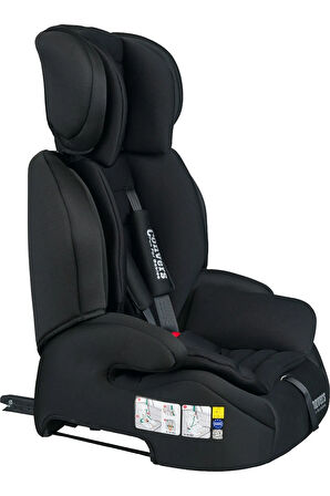 Crazz Pro Isofixli Bebek Çocuk Oto Koltuğu 9-36 Kg Siyah