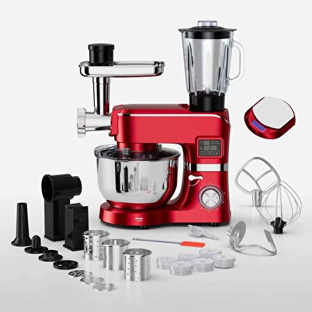 Trumio Çok İşlevli Kıyma Çekme Hamur Mayalama Blender Makinesi 
