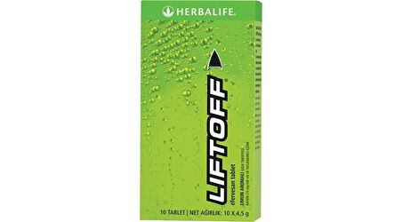 HERBALİFE LİFTOFF® EFERVESAN IÇECEK LİMON AROMALI