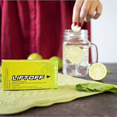 HERBALİFE LİFTOFF® EFERVESAN IÇECEK LİMON AROMALI